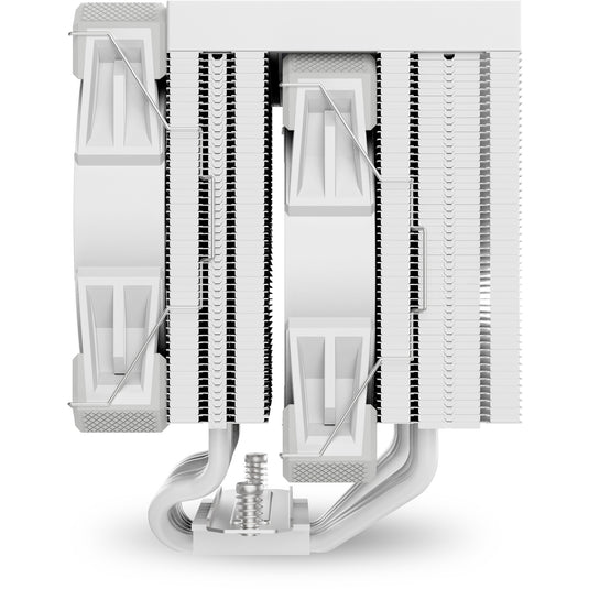 Sharkoon a60 rgb cpu-koeler (wit, 4-pins pwm fan-connector)