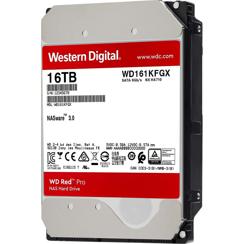 Load image into Gallery viewer, Wd red pro, 16 tb harde schijf (161kfgx, sata 600, 24 7, af)
