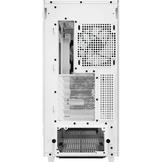 Sharkoon rebel c50 white rgb midi tower behuizing (wit | 2x usb-a | 1x usb-c | rgb | tempered glass)