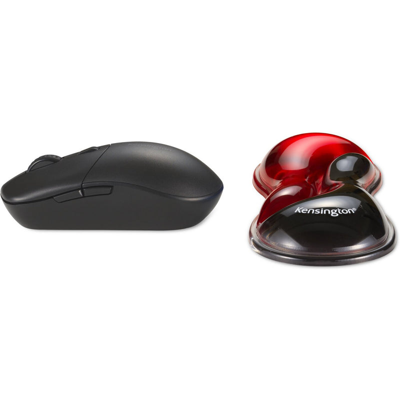 ギャラリービューアに画像をロードする, Kensington slim duo gel mouse trackball wrist rest polssteun (rood zwart)
