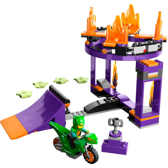 Lego city - uitdaging: dunken met stuntbaan constructiespeelgoed (60359)