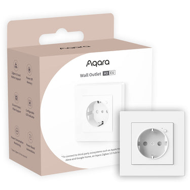 Aqara wall outlet h2 eu stekkerdoos (wit, zigbee)