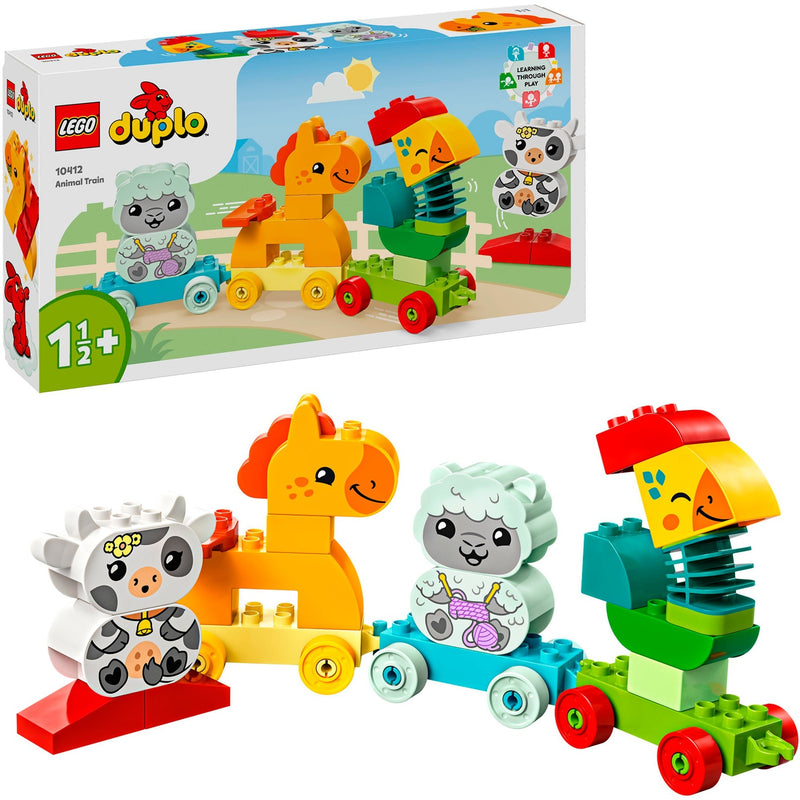 Load image into Gallery viewer, Lego duplo 10412 mijn eerste dierentrein
