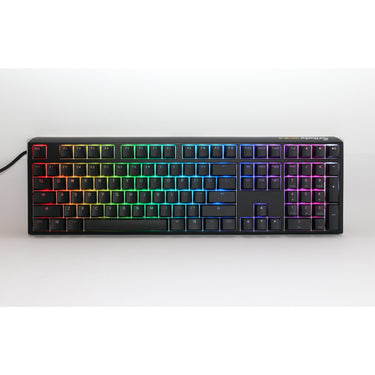 Ducky one 3 classic rgb mechanisch toetsenbord (zwart, us lay-out (qwerty), cherry mx brown, 100%, rgb led, double-shot pbt, hot-swappable, quack mechanics)