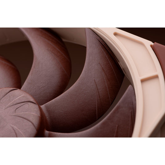 Noctua nf-a14x25 g2 pwm sx2-pp case fans (bruin beige, 2 stuks, 140 x 140 x 25 mm)