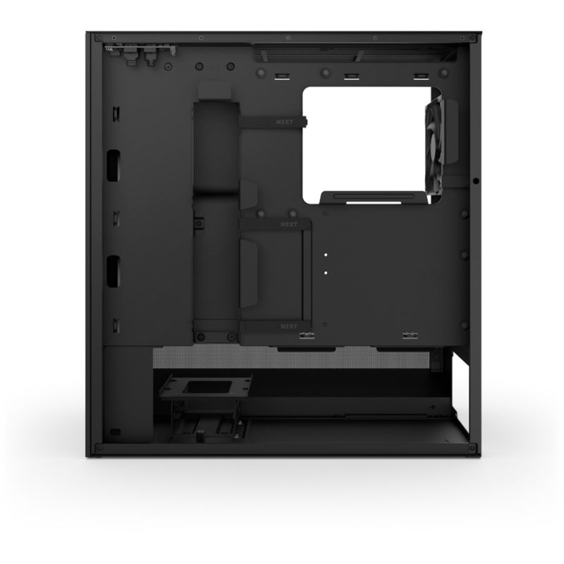Load image into Gallery viewer, Nzxt h5 flow rgb v2 midi tower behuizing (zwart | 1x usb-a | 1x usb-c | rgb | tempered glass)
