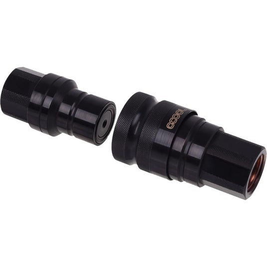 Alphacool eiszapfen quick release koppeling (zwart)