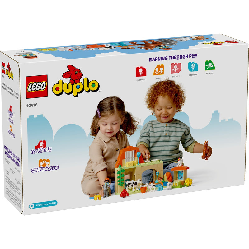 Load image into Gallery viewer, Lego duplo town 10416 dieren verzorgen op de boerderij
