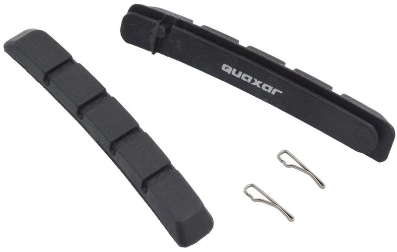 Load image into Gallery viewer, Quaxar 72mm cartridge replacement brake pads for shimano black
