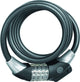 Abus raydo pro 1450 texkf spiral cable lock