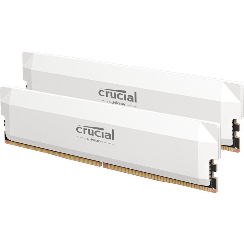 Load image into Gallery viewer, Crucial 32 gb ddr5-6000 (2x 16 gb) kit werkgeheugen (wit, cp2k16g60c36u5w, pro oc, xmp 3.0, expo)
