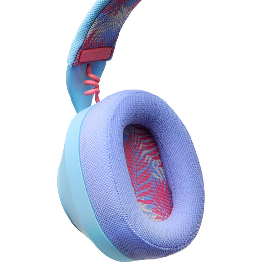 Powera lucidsound ls10 bedrade gamingheadset - oceaangolven over-ear gaming headset (lichtblauw paars, playstation 5, playstation 4, xbox series x|s, xbox one, pc, mobiel)