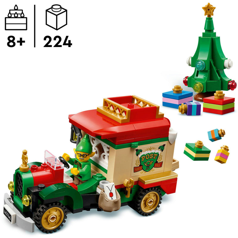 Load image into Gallery viewer, Lego iconic - bezorgtruck van de kerstman constructiespeelgoed (40746)
