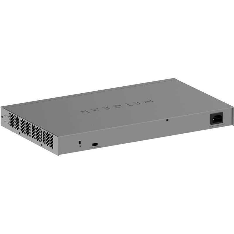 Load image into Gallery viewer, Netgear 24-poorts gigabit smart switch met 4 sfp+ poorten (grijs, 10 gb)
