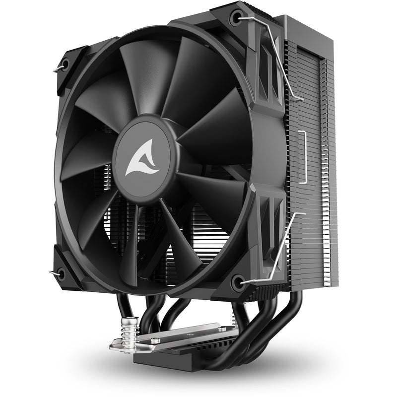 Load image into Gallery viewer, Sharkoon a40 cpu-koeler (zwart, 4-pins pwm fan-connector)

