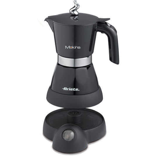 Ariete moka aroma koffiezetter 1358 11 mokkapot (zwart)