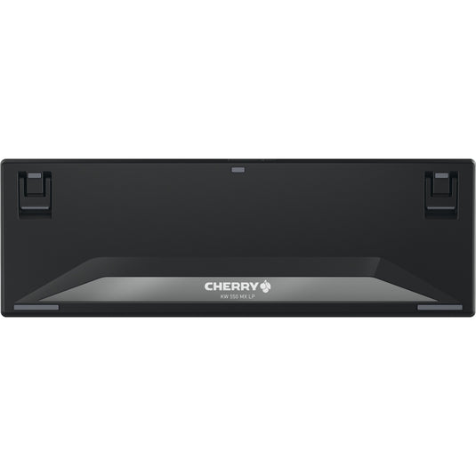 Cherry kw 550 mx lp, toetsenbord (zwart, us lay-out, mx low profile 2.0 ivory, 96%, white led, pbt keycaps)