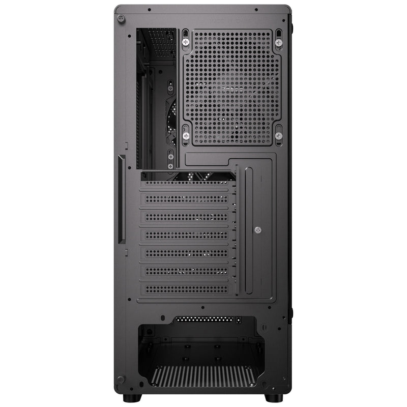 Load image into Gallery viewer, Antec vx310 argb midi tower behuizing (zwart | 3x usb-a | tempered glass)
