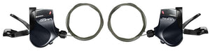 Shimano sora sl-r3030 3x9-speed flat bar shift lever set
