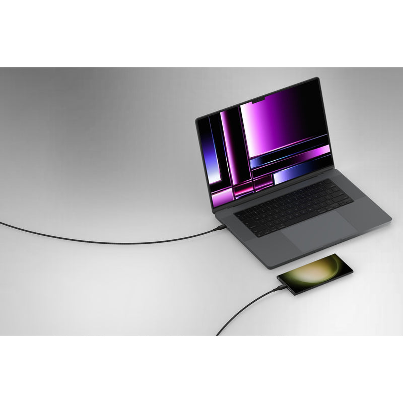 Load image into Gallery viewer, Belkin boostcharge usb-c > usb-c kabel (zwart, 1 meter, 240 w)

