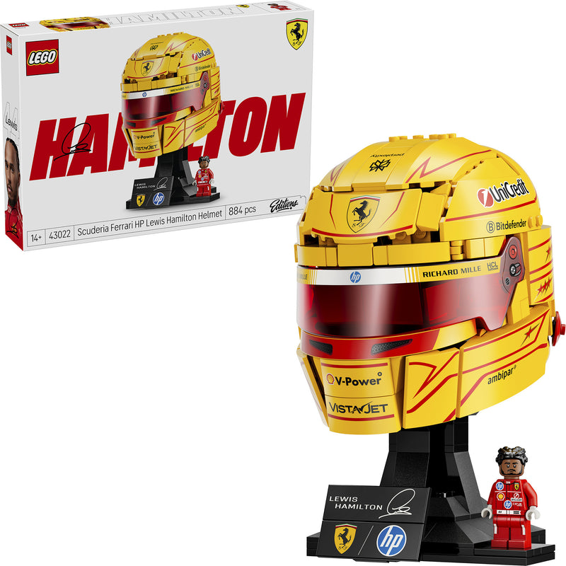 Chargez l'image dans la visionneuse de la galerie, Lego editions scuderia ferrari hp helm van lewis hamilton - 43022
