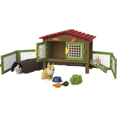 Schleich farm world - konijnenhok speelfiguur (42728)