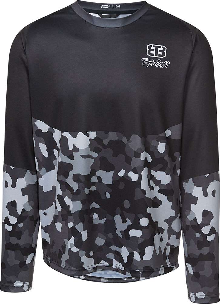 Load image into Gallery viewer, Triple eight camo - mtb long sleeve jersey
