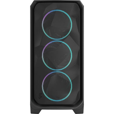 Fractal design meshify 3 xl rgb big tower behuizing (zwart | 2x usb-a | 1x usb-c | rgb | tempered glass)
