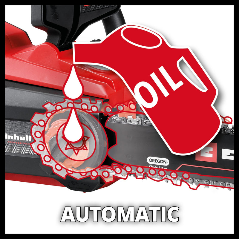 Load image into Gallery viewer, Einhell gp-lc 36 40 li bl-solo professional accu kettingzaag (rood zwart, accu en oplader niet inbegrepen)
