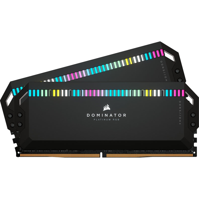 Load image into Gallery viewer, Corsair 32 gb ddr5-6000 kit werkgeheugen (zwart, cmt32gx5m2b6000c30, dominator platinium rgb, xmp)
