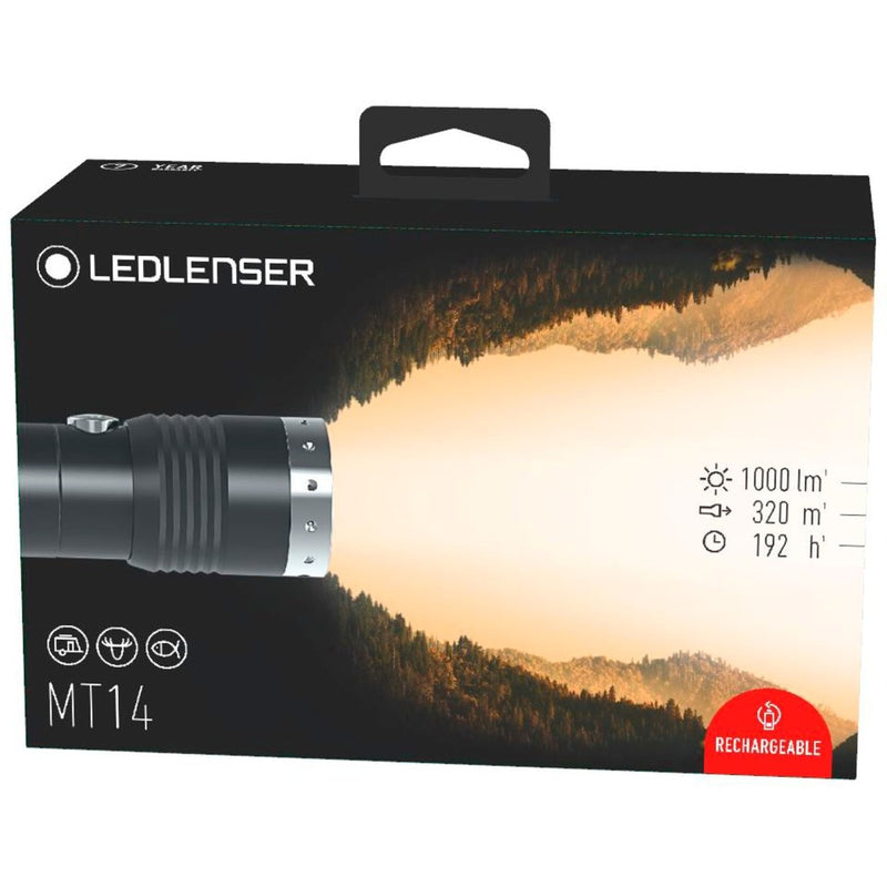 ギャラリービューアに画像をロードする, Ledlenser mt14 zaklamp (zwart, 1000 lm, 6000 - 8000k)
