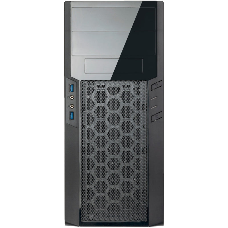 Load image into Gallery viewer, Silverstone sst-ps13b midi tower behuizing (zwart | 2x usb-a)
