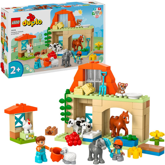 Lego duplo town 10416 dieren verzorgen op de boerderij