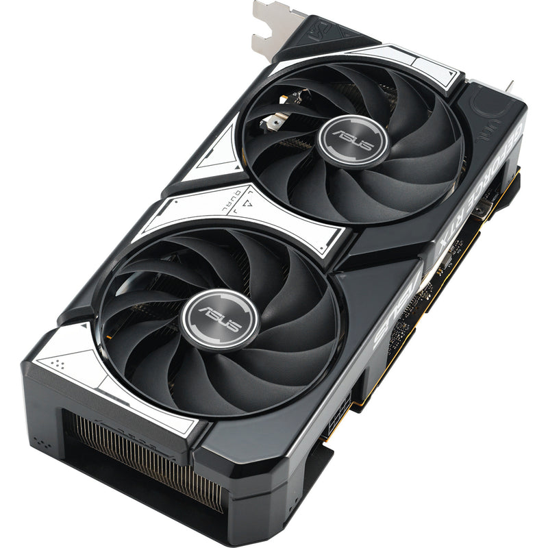 Afbeelding laden in galerijviewer, Asus dual geforce rtx 5060 oc 8g grafische kaart (3x displayport, 1x hdmi 2.1, dlss 4)
