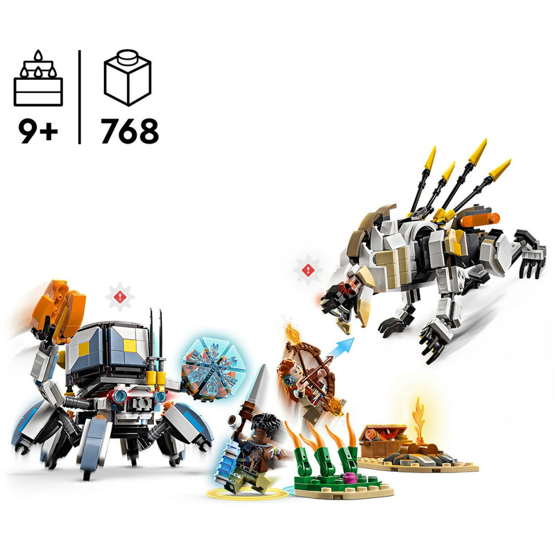 Load image into Gallery viewer, Lego horizon adventures - aloy en varl vs. shell-walker en sawtooth constructiespeelgoed (77037)
