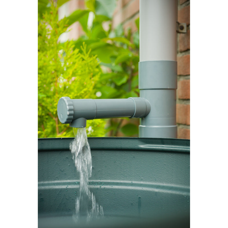 Load image into Gallery viewer, Nature regentonvulautomaat met instelbare doorvoer waterkraan (grijs)
