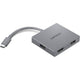 Lenovo usb-c 4 in 1 hub gen2 usb-hub (grijs)