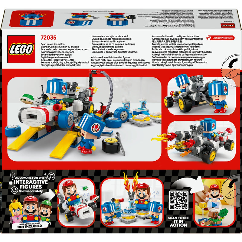 Chargez l'image dans la visionneuse de la galerie, Lego super mario - mario kart - toads garage constructiespeelgoed (72035)

