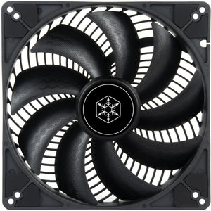 Silverstone air penetrator 184i pro case fan (zwart, 180 x 180 x 32 mm, pwm)