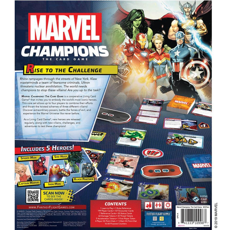 Load image into Gallery viewer, Asmodee marvel champions: the card game kaartspel (engels, 1 - 4 spelers, 45 - 90 minuten, vanaf 14 jaar)
