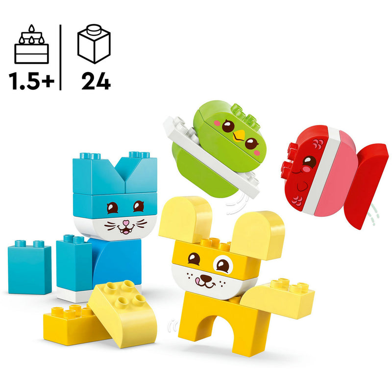 Afbeelding laden in galerijviewer, Lego duplo 10477 3-in-1 mijn eerste creatieve huisdieren
