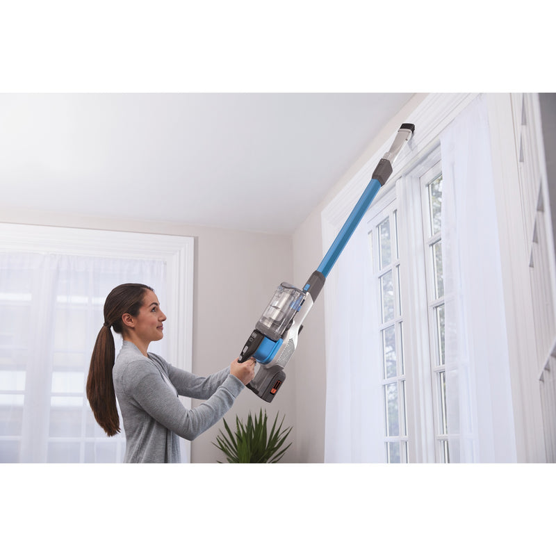 Load image into Gallery viewer, Black+decker 36v 4-in-1 steelstofzuiger (lichtblauw grijs)
