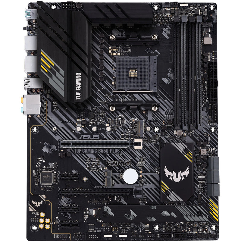 Chargez l'image dans la visionneuse de la galerie, Asus tuf gaming b550-plus wifi ii socket am4 moederbord (zwart, raid, gb-lan, wi-fi 6, bt, sound, atx)
