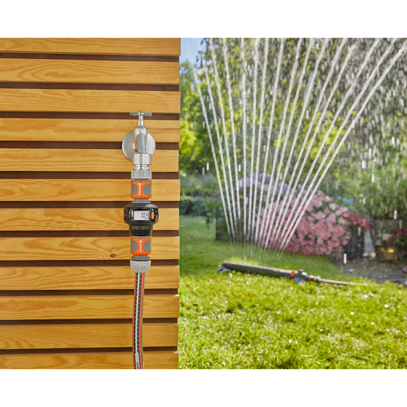 Chargez l'image dans la visionneuse de la galerie, Gardena watermeter aquacount meetapparaat (grijs oranje, 18350-20)

