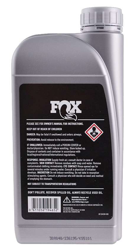 Load image into Gallery viewer, Fox racing shox suspension fluid 4wt 1000ml
