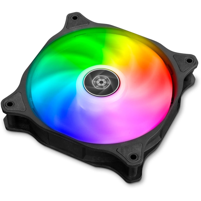 Load image into Gallery viewer, Silverstone air blazer 120r rgb case fan (zwart, 120 x 25 x 120 mm, pwm)
