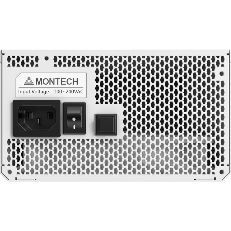 Load image into Gallery viewer, Montech titan pla modulaire 1000 watt voeding (wit, 2x pcie)
