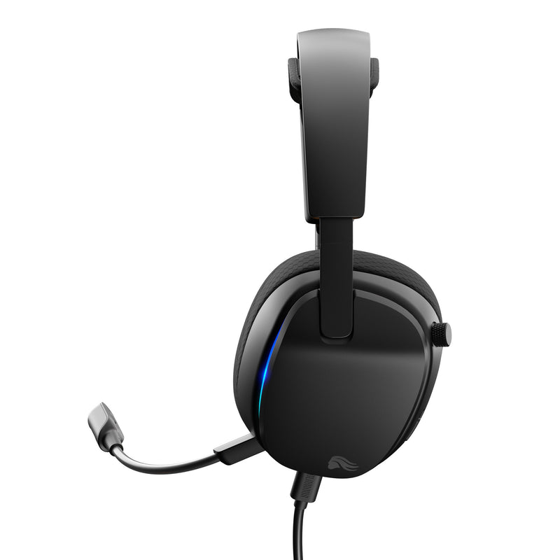 Load image into Gallery viewer, Glorious ghs eternal rgb - stereo rgb gamingheadset over-ear gaming headset (zwart, pc, ps5, ps4, switch, usb-c)
