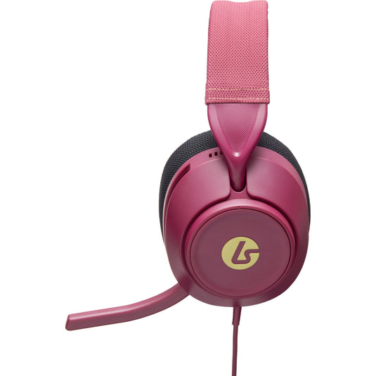 Powera lucidsound ls10x gen 2 bedrade gamingheadset voor xbox series x|s - robijn over-ear gaming headset (donkerrood, xbox series x|s, xbox one, pc)