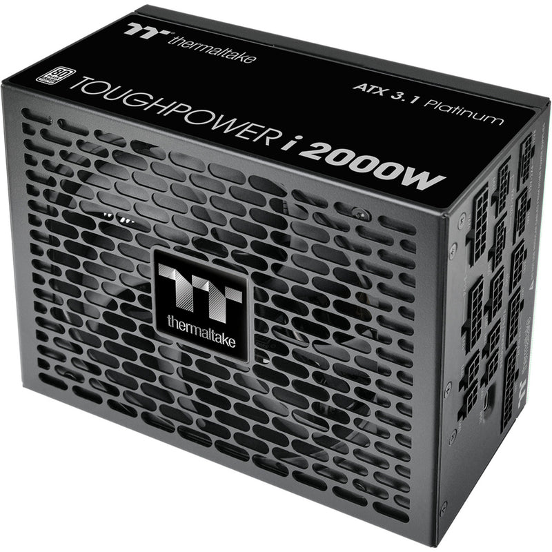 Load image into Gallery viewer, Thermaltake toughpower i modulaire 2000 watt voeding (zwart, 4x 12v-2x6, 8x pcie)
